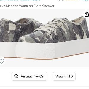 Steve Madden Camo Platform Sneakers
